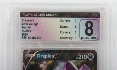 Three Graded Pok&eacute;mon Trading Cards. - 8