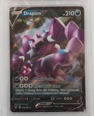 Three Graded Pok&eacute;mon Trading Cards. - 9