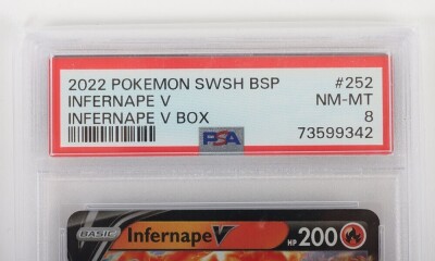 Four Graded PSA Pok&eacute;mon Trading Cards. - 8