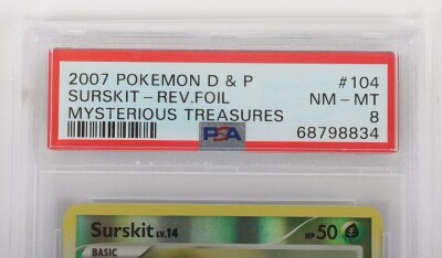 Five Graded PSA Pok&eacute;mon Trading Cards. - 2