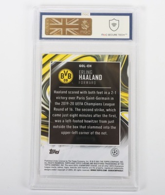Three Football Graded Trading Cards MGC. - 4