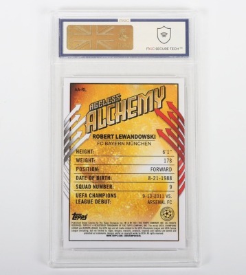 Three Football Graded Trading Cards MGC. - 7