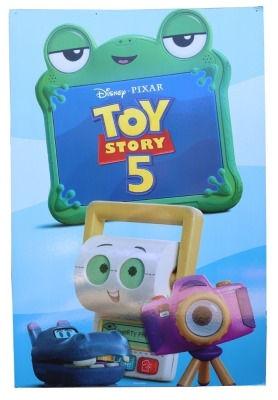 Large Point of Sale POS Promotional Banner for Disney Pixar Toy Story 5 2026 Movie Film. - 6