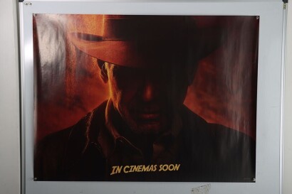 Indiana Jones The Dial Of Destiny Teaser Poster British Quad Movie Poster.