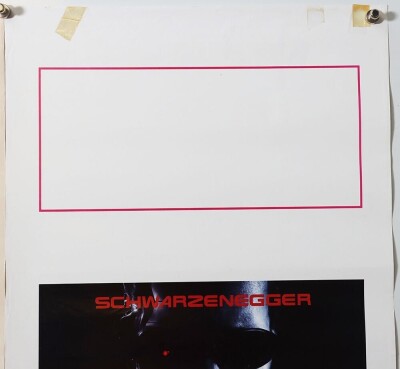 Scarce Original Daily Mirror Terminator 2 Promotional Poster. - 4