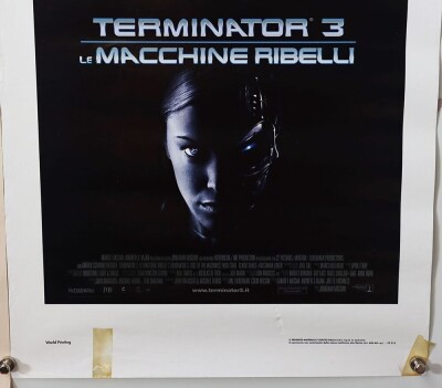 Scarce Original Daily Mirror Terminator 2 Promotional Poster. - 5