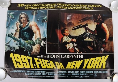 Four Original Different Escape From New York Fotobusta Movie Film Posters. - 4
