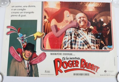 Four Original Different Who Framed Roger Rabbit Movie Film Fotobusta Posters. - 4
