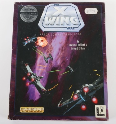 X-Wing Star Wars disc PC game, 1992 Boxed. - 4