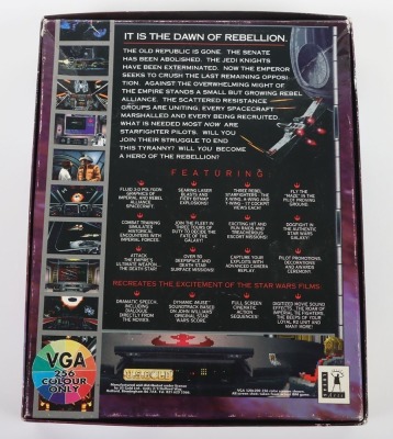 X-Wing Star Wars disc PC game, 1992 Boxed. - 5