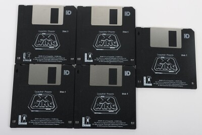 X-Wing Star Wars disc PC game, 1992 Boxed. - 6