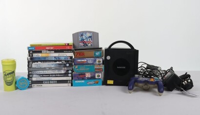 Collection of Vintage Video Games and Console.