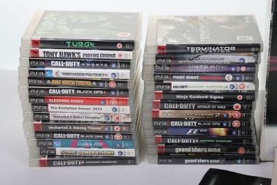 Scarce Backwards Compatible Playstation PS3 Console with Games. - 2
