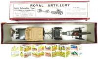 Britains set 1462, Royal Artillery Lorry, Caterpillar type with Limber and 18pdr Gun