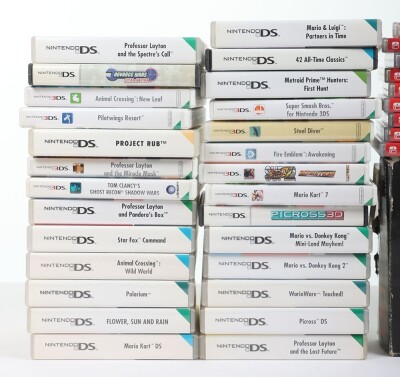 Collection of Nintendo DS 3DS and Switch Empty boxes. - 2