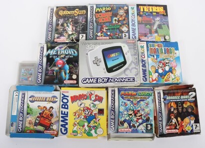 Collection of Vintage Nintendo GameBoy Game boy Empty boxes.