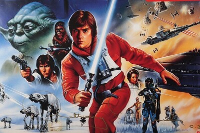 Promotional Super Nintendo SNES Star Wars Game Poster. - 5