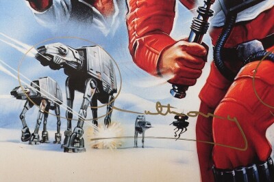 Promotional Super Nintendo SNES Star Wars Game Poster. - 6