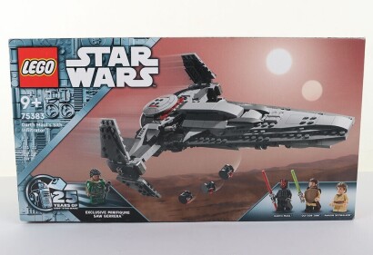 Scarce Lego Star Wars 75383 Darth Maul's Sith Infiltrator Set sealed boxed.