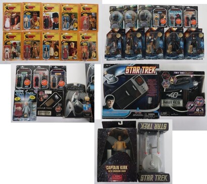 Collection of TV Film Related Action Figures and Toys.