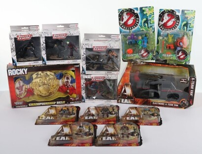 Collection of TV Film Related Action Figures and Toys.