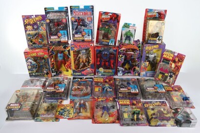 Quantity of Marvel Action Figures.
