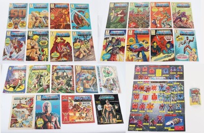 Collection of Vintage Masters of the Universe UK Comics.