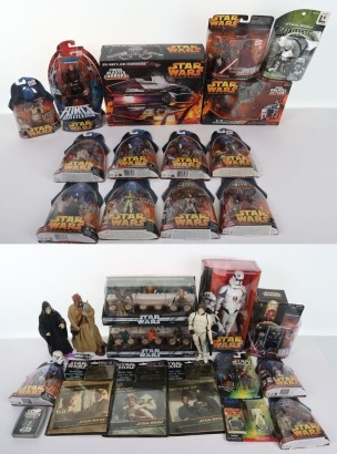 Quantity of Modern Star Wars Episode Three Revenge of the Sith Action Figures more.
