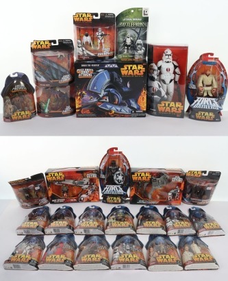 Quantity of Modern Star Wars Episode Three Revenge of the Sith Action Figures more.