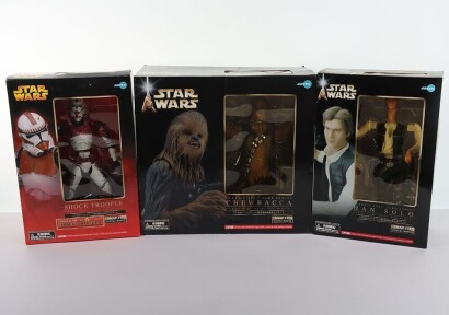Three Star Wars Snap Fit Artex Kotobukiya Models Figures.