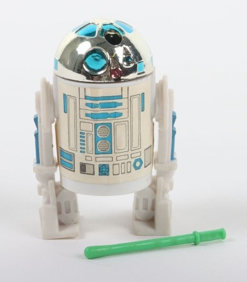 Vintage Star Wars Last 17 R2-D2 Pop-Up Saber action figure Kenner.