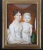 Walter Stephens Lethbridge (British 1771-circa 1831), portrait miniature of a mother and child - 2