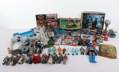 Collection of Vintage TV/Film Related Action Figures and more.
