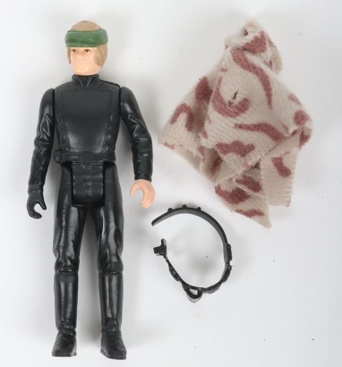 Vintage Star Wars Luke Skywalker Battle Poncho Last 17 Action Figure.