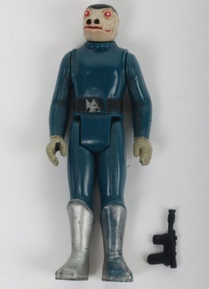 Scarce Vintage Star Wars Blue Snaggletooth Action Figure Kenner.