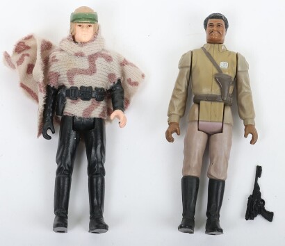 Two Vintage Star Wars Last 17 Action Figures Kenner.