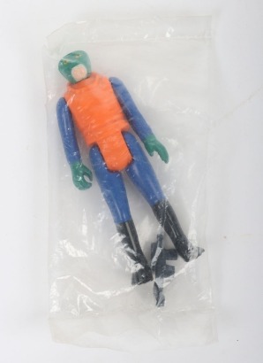 Vintage Star Wars Walrusman Action Figure sealed in original Baggie.