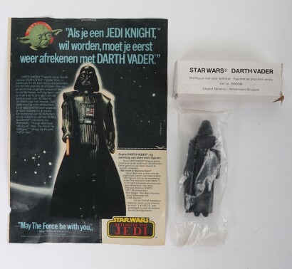 Scarce Vintage Star Wars Clipper Darth Vader sealed in original baggie.