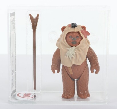 Vintage Star Wars Graded UKG Paploo Last 17 Action Figure Kenner.