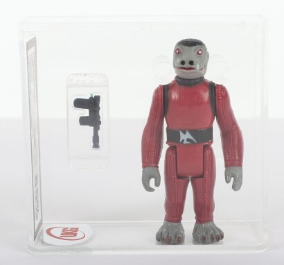 Vintage Star Wars Graded UKG Snaggletooth Action Figure Kenner.