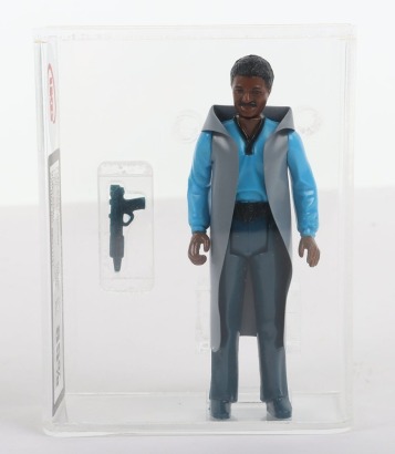 Vintage Star Wars Graded UKG Lando Calrissian Action Figure Kenner.