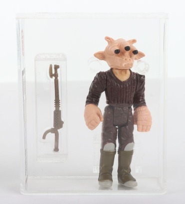 Vintage Star Wars Graded UKG Ree-Yees Action Figure Kenner.