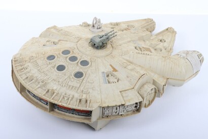 Vintage Star Wars Millennium Falcon loose complete vehicle Kenner.