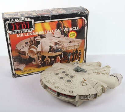 Vintage Star Wars Return of the Jedi Millennium Falcon Vehicle boxed Palitoy.