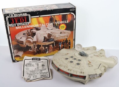 Vintage Star Wars Return of the Jedi Millennium Falcon Meccano Boxed.