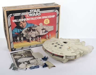 Vintage Star Wars Millennium Falcon Vehicle Boxed Kenner.