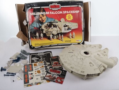 Vintage Star Wars Millennium Falcon unused Palitoy boxed Vehicle.