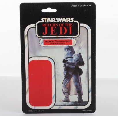 Scarce Vintage Star Wars Sample Unused Imperial Stormtrooper Hoth Battle Gear Return of the Jedi Palitoy.