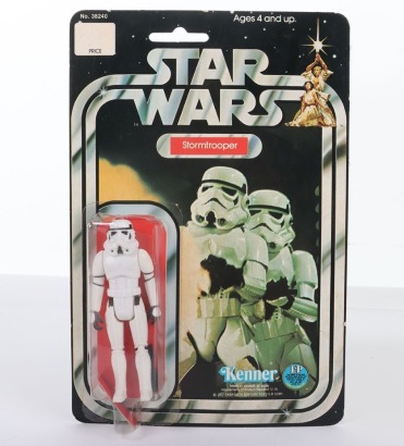 Vintage Star Wars Stormtrooper Action Figure carded moc.