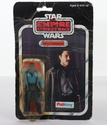 Vintage Star Wars The Empire Strikes Back Lando Calrissian Palitoy moc carded action figure.